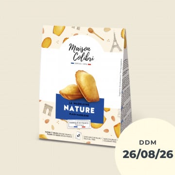 Madeleines nature de Maison Colibri DDM 26/08/2026