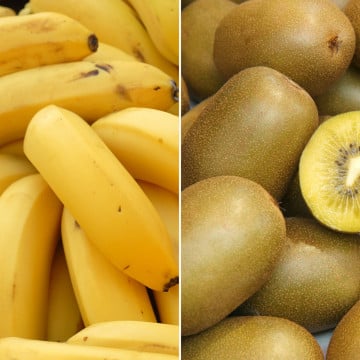 Bananes & kiwis jaunes
