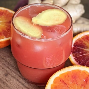 Un jus vitaminé à l’orange sanguine Un jus vitaminé à l’orange sanguine