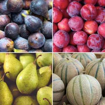 Panier de fruits de saison