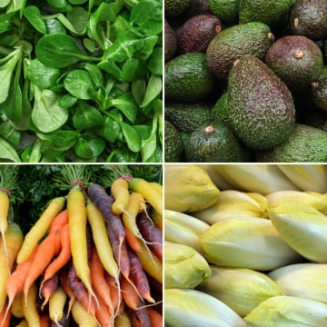 Panier de légumes de saison