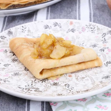 Crêpes aux pommes Crêpes aux pommes
