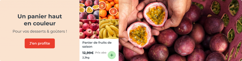 Un panier haut en couleurs