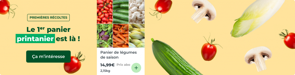 Le 1er panier printanier est là !