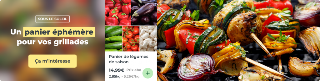 Panier de légumes de saison